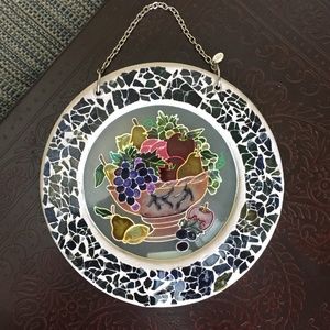 Handpainted Amia Denver Co Wall Decor Bowl Fruit